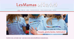 Desktop Screenshot of lesmamas.de
